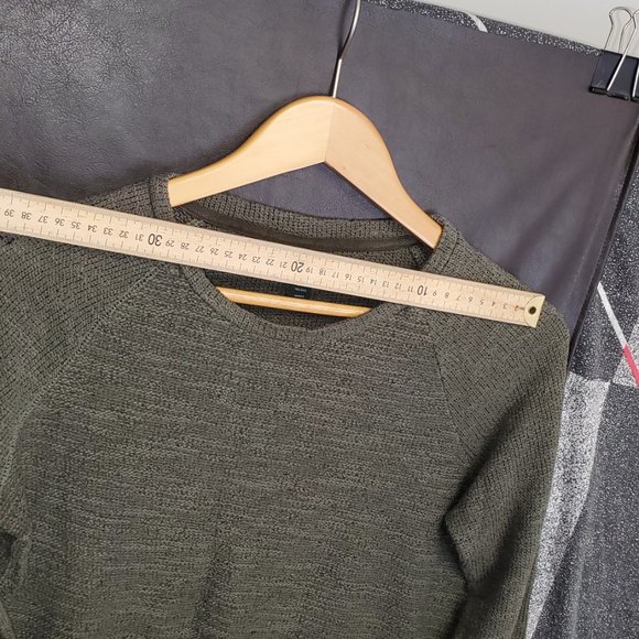 Roots Canada  Tight Knit Pullover Sweater green - Picture 6 of 6